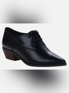 Lucky Brand Leather Oxford‑Style Shoes – Size 6.5